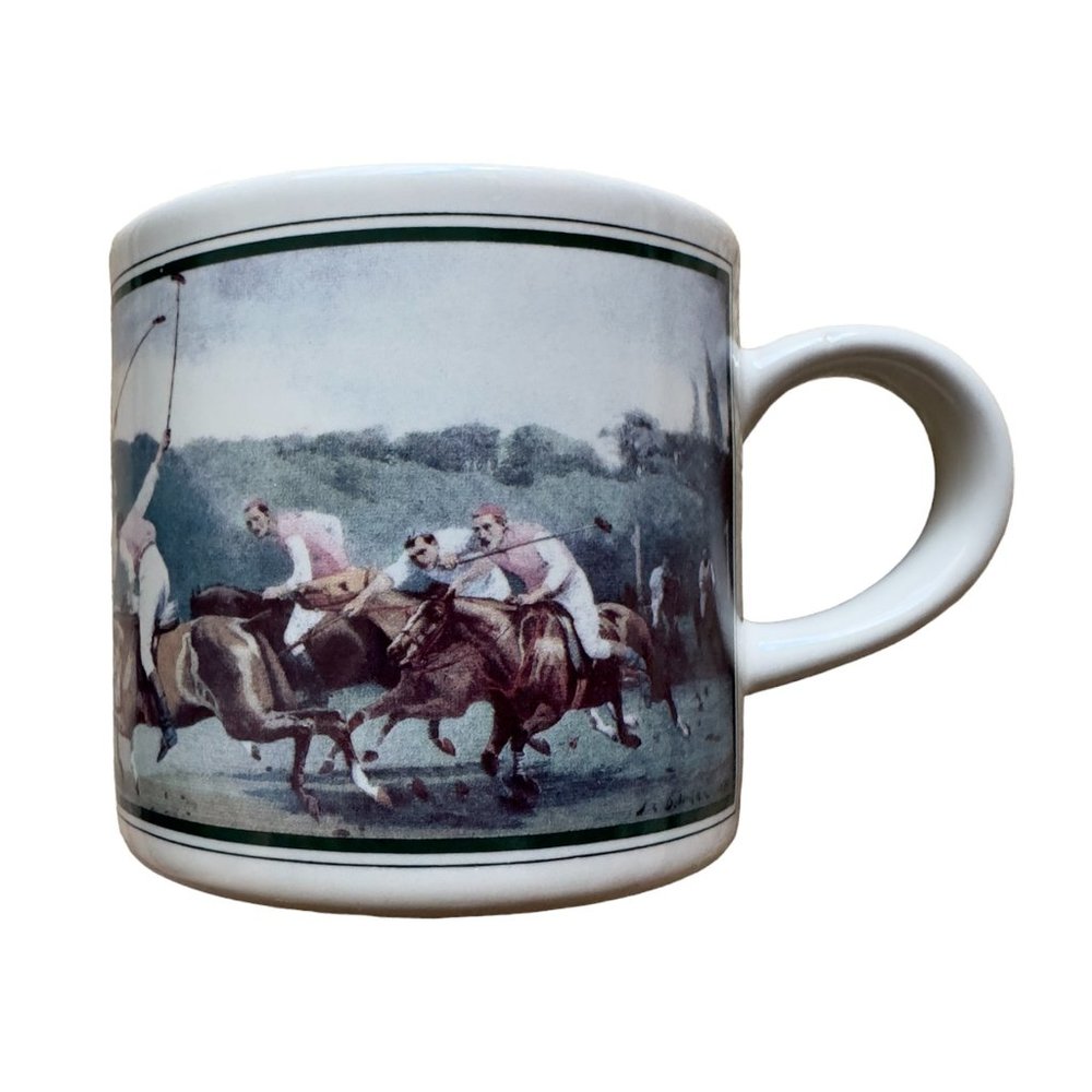 *NEW LISTING* VINTAGE Ralph Lauren Polo ~1980 MUG MADE IN JAPAN